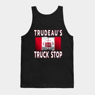 TRUDEAU'S TRUCK STOP IN OTTAWA - FREEDOM CONVOY 2022 OF TRUCKERS Tank Top